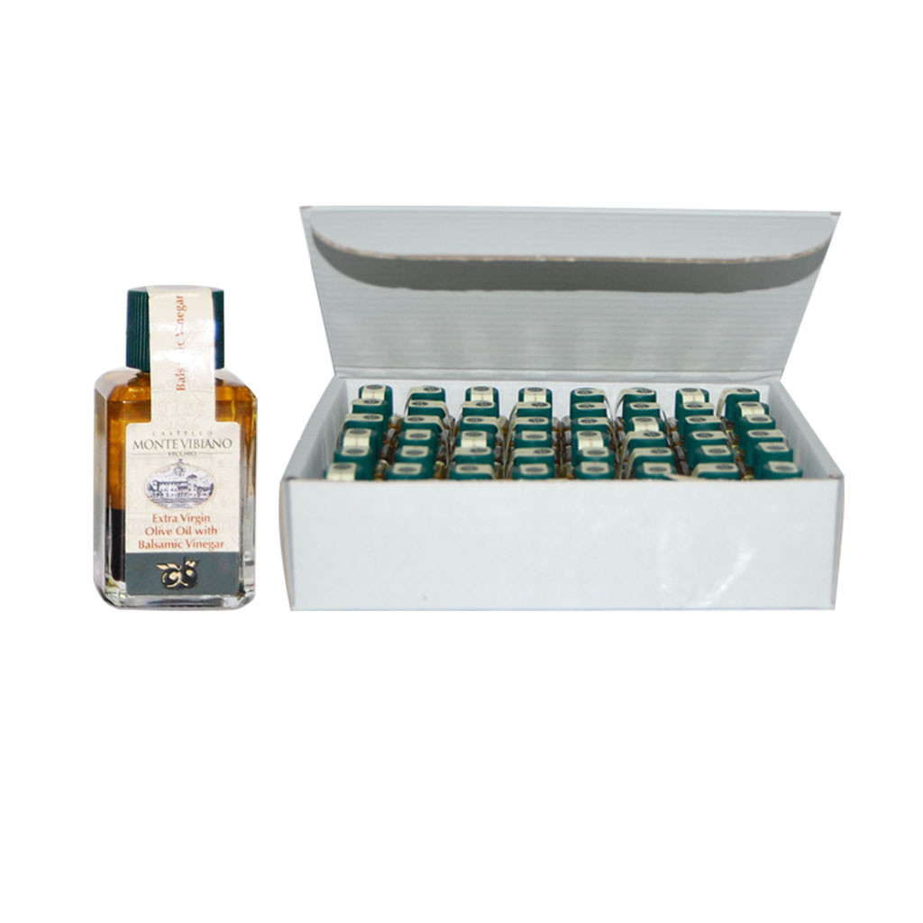 Extra Virgin Olive oil with Balsamic Vinegar (48x10ml) from Monte