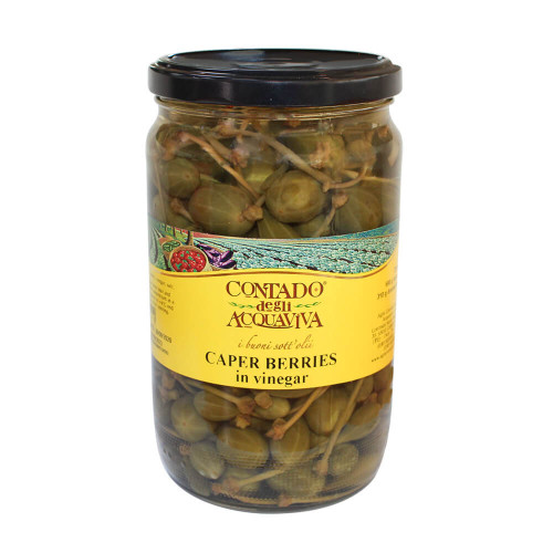 21GS | Contado Caperberries in Vinegar 720 ml)