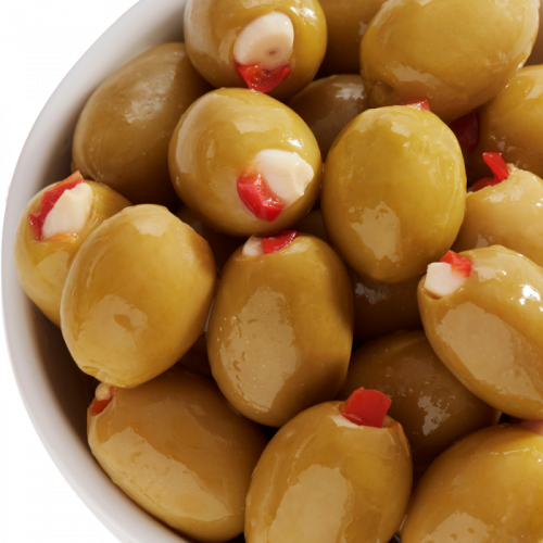 Belazu's Garlic & Pimento Stuffed Olives