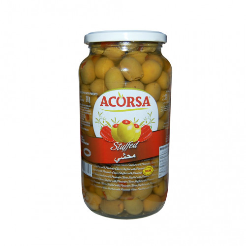 Acorsa Green Olives stuffed with Pimento