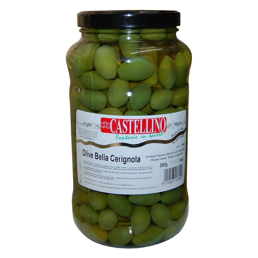 Green Olives Bella Cerignola (Castellino)`