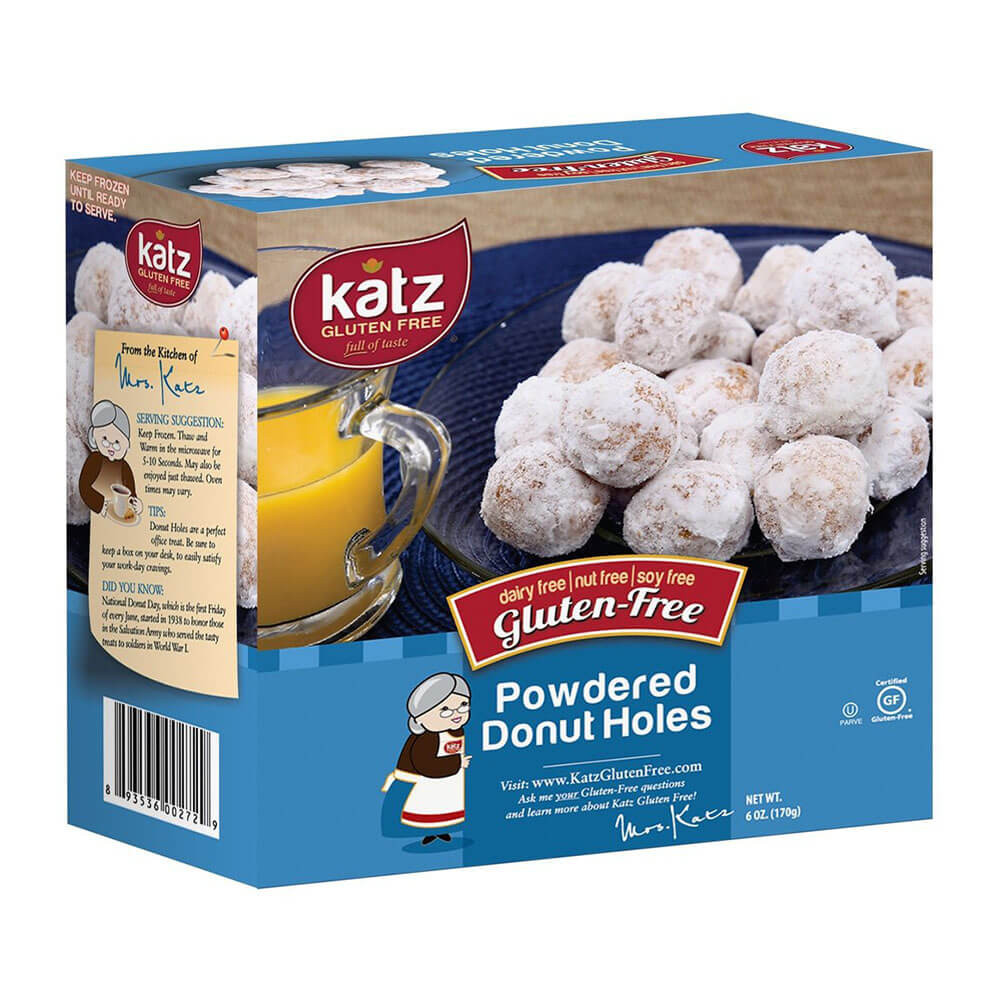 Katz GlutenFree Powdered Donut Holes (170g) 21GS