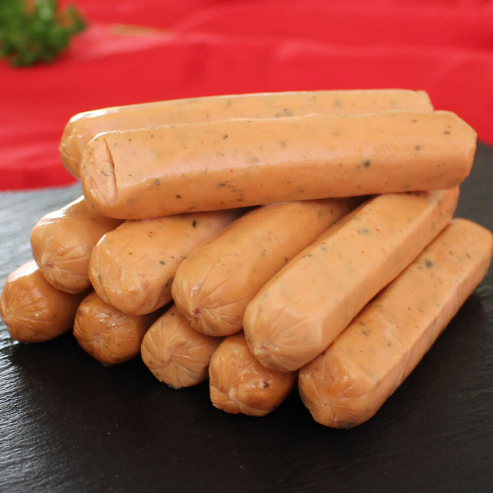 Beef Cheese Knacker Sausage X 330G 21GS   Rayants Beef Cheese Knacker Frozen 1 