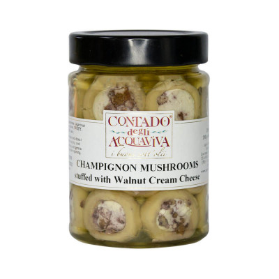 Agra Contado Champignon Mushrooms with Walnut Cream Cheese (310ml)