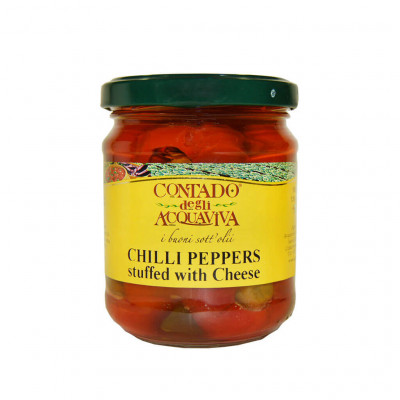 Agra Contado Chili Peppers with Cream Cheese (212ml)