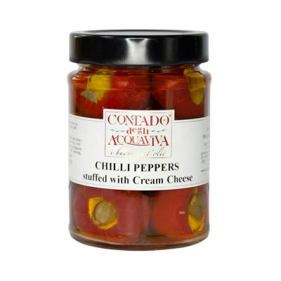 Agra Contado Chili Peppers with Cream Cheese (310ml)
