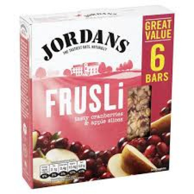 Jordans Frusli Bars with Cranberries & Apple