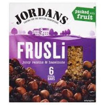 Jordans Frusli Bars with Raisins & Hazelnuts