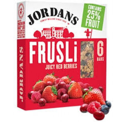 Jordans Frusli Bars with Redberries