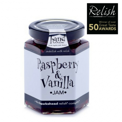 Hawkshead Relish's Raspberry & Vanilla Jam 