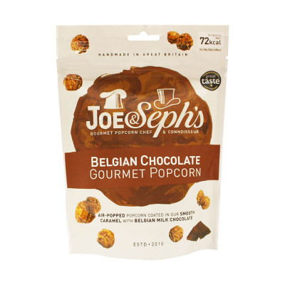 Joe & Seph's Caramel and Belgian Chocolate Gourmet Popcorn (60 g)
