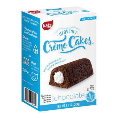 Katz Gluten-Free Heavenly Chocolate Crème Cakes (249g)