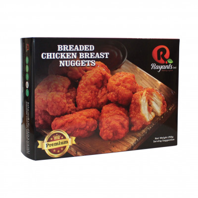 Rayants Breaded Chicken Breast Nuggets 250g (1)