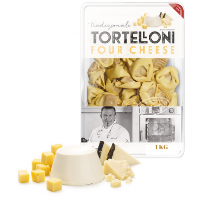 Pasta Romana Tortelloni with 4 Cheeses Frozen 1000g