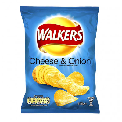 Walkers Cheese & Onion Chips