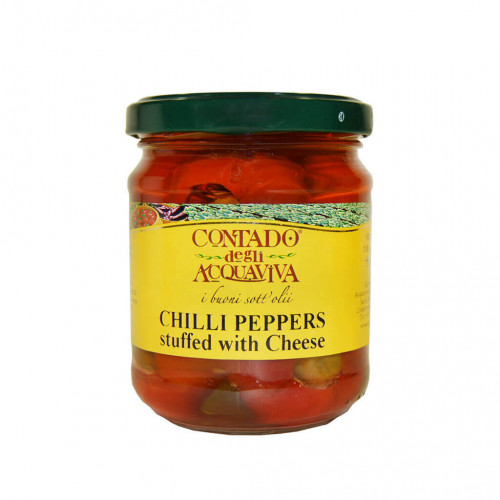 Agra Contado Chili Peppers with Cream Cheese (212ml)