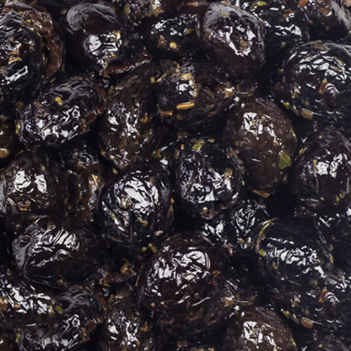Belazu's Pitted Black Olives in Herbes de Provençe