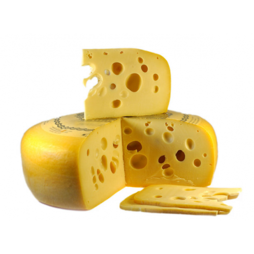 French Emmental Cheese Block