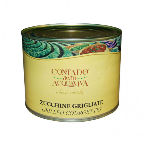 Agra Contado Grilled Zucchini in Tin