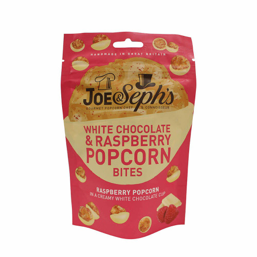 Joe & Seph's White Chocolate and Raspberry Popcorn Bites (63 g)