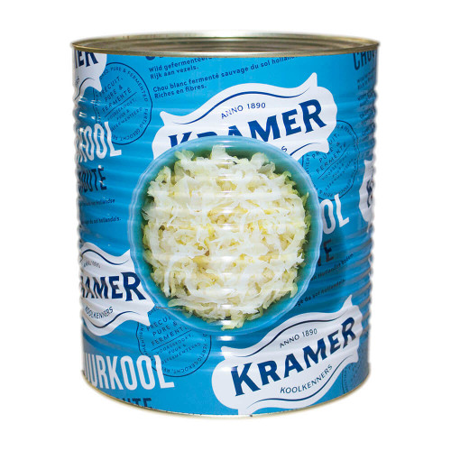 Kramer Sauerkraut (Raw Cabbage) in Tin
