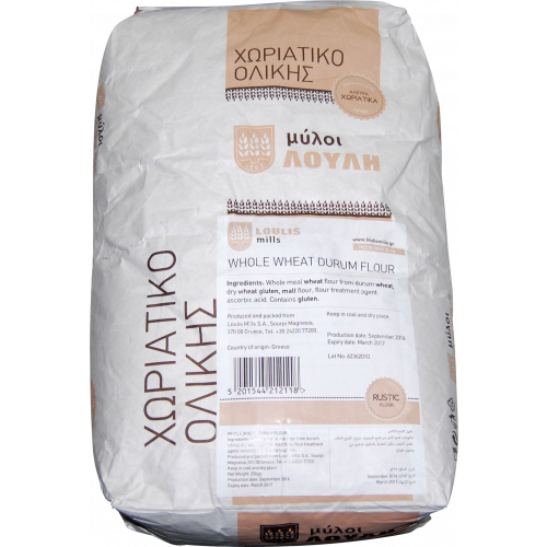 Loulis Mills Horiatiko Wheat Flour from Durum Wheat