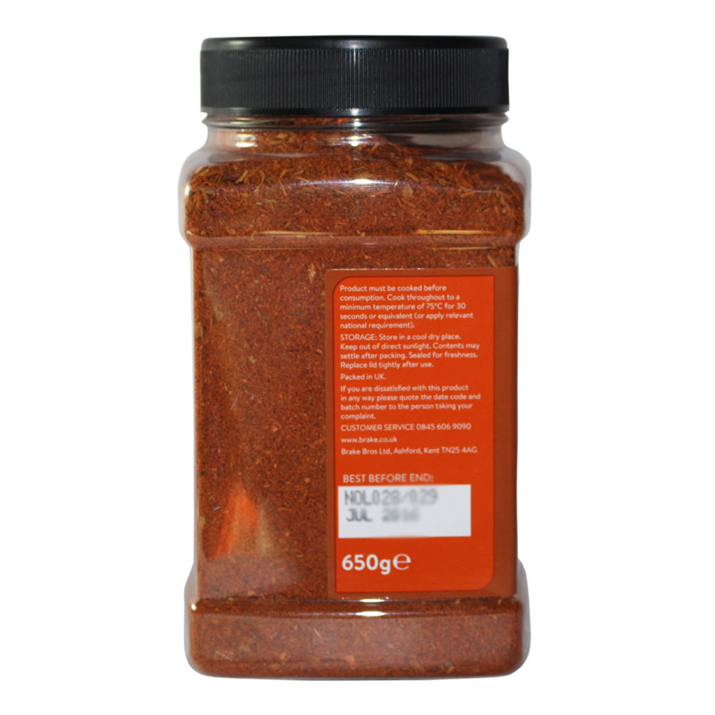 Cajun Seasoning from Brakes (UK)